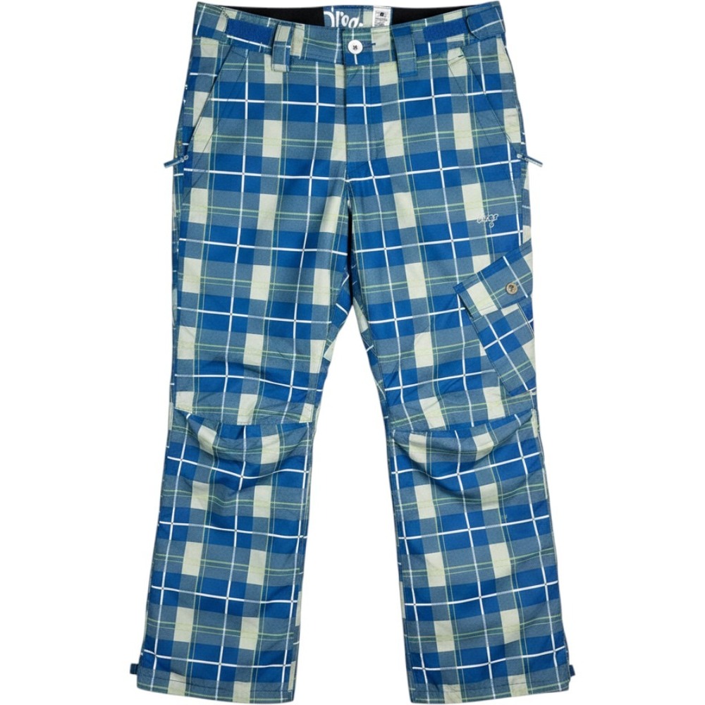Orage Women's Chica‎ Insulated Ski Pants - Blue & Green Plaid - Size Medium NWOT